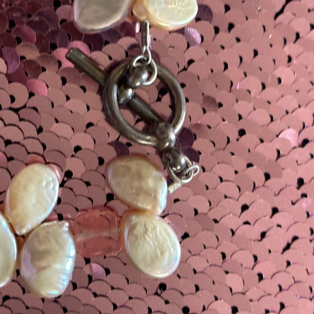 Freshwater pearl bracelet - Picture 3 of 6